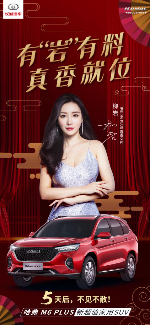 超值家用王 品“智”越级享，哈弗M6 PLUS内饰组图公布